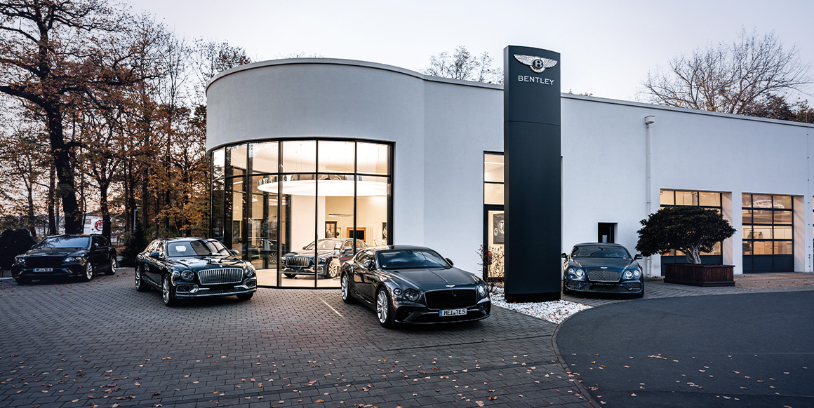 Bentley Dresden Showroom und Werkstatt