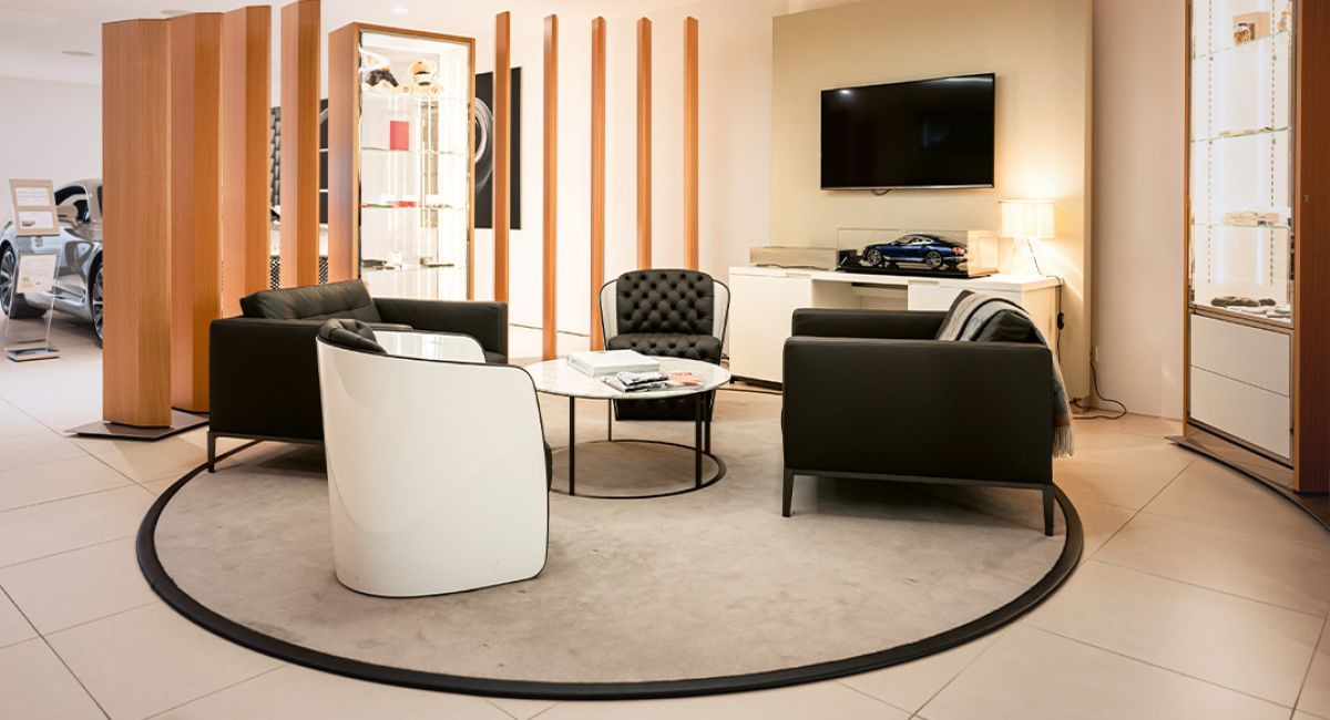 Bentley Dresden Showroom Lounge